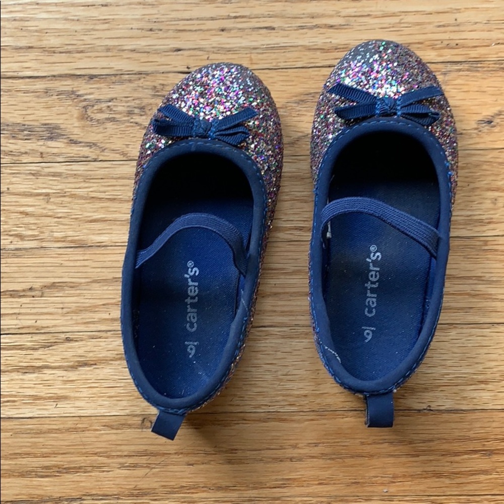 Toddler glitter shoes